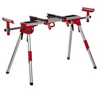 Einhell Original Support pour scie à onglet MSS 1610 | support pour grandes scies à onglet | réglable en hauteur | supports extensibles avec rouleaux | pliable