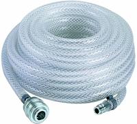 Einhell Original Tuyau textile 15 m, Ø intérieur 6 mm | accessoire compresseur | longueur 15 m | filetage intérieur R 1/4'' | tissu PVC | pression max. 15 bar