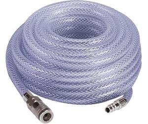 Einhell Original Tuyau textile 15 m, Ø intérieur 9 mm | accessoire compresseur | longueur 15 m | filetage intérieur R 1/4'' | tissu PVC | pression max. 15 bar