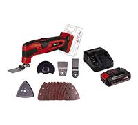 Einhell Outil multifonction sans fil TC-MG 18 Li - Solo Power X-Change (Li-Ion, 18V, 11000-20000 min.-1, verrouillage rapide) avec Chargeur et Batterie 2,5Ah
