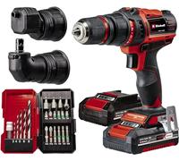Einhell Perceuse-visseuse 3 têtes sans fil TE-CD 18/45 3X-Li +22 (2x2,0 Ah)
