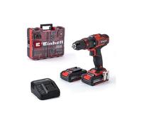Einhell Perceuse-visseuse à percussion TE-CD 18/40 Li-i 18 V 40 Nm 2x2,0 Ah +64 accessoires