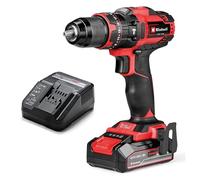 Einhell Perceuse-visseuse à percussion sans fil TE-CD 18/44 Li-i (1 x 2,5 Ah) Power X-Change (18 V, 44 Nm, perçage à percussion, mandrin métallique 13 mm, 2 vitesses, avec batterie 2,5 Ah et chargeur)