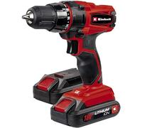 Einhell Perceuse-visseuse sans fil 18V TC-CD 18-2 Li, 2 batteries et coffret de transport inclus