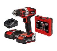 Einhell Perceuse-visseuse sans fil TE‑CD 18/40 Li PXC – 18 V, 40 Nm, 2x1,5 Ah, avec chargeur