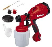 Einhell Pistolet à peinture électrique TC-SY 400 P – 400 W, laques et lasures, avec accessoires