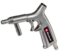 Einhell Pistolet de sablage à air comprimé pour compresseur (7 bar max, abrasif Ø 0,5 mm, gâchette progressive, 4 buses, tuyau et tube d’aspiration inclus)