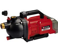 Einhell Pompe d'arrosage sans fil AQUINNA 36/30 Power X-Change (2 x 18 V, bouchons de remplissage et de purge, protection thermique, poignée de transport) avec Twincharger et 2 Batteries 3,0Ah