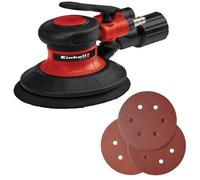 Einhell Ponceuse excentrique pneumatique TC-PE 150, plateau 150 mm, 6 papiers abrasifs