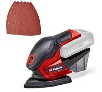 Einhell Ponceuse multifonctions sans fil TE-OS 18/150 Li-Solo PXC (18V, 6 abrasifs) Livré sans Batterie ni Chargeur
