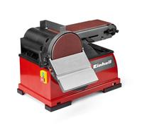 Einhell Ponceuse stationnaire à bande et à disque TE-US 400 (400W, plateau Ø150mm, bande abrasive 100x914mm, accessoires inclus)