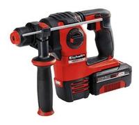 Einhell Power X-Change HEROCCO Kit +5 (1x3,0Ah) SDS-Plus-Marteau perforateur sans fil 18 V 3.0 Ah Li-Ion + batterie, + mallette, + accessoires G