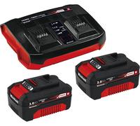 Einhell Power X-Change PXC-Kit de démarrage 2x 3,0Ah & Twincharger Kit