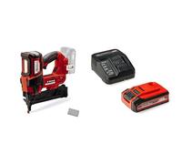 Einhell Professional Agrafeuse sans fil FIXETTO 18/38 S Power X-Change (18 V, 60 coups/min, longueur max. des agrafes 38 mm) avec Chargeur et Batterie 4,0Ah PLUS