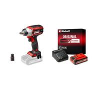 Einhell Professional Boulonneuse sans fil IMPAXXO 18/230 Power X-Change (18 V, 230 Nm, moteur sans charbon) avec Chargeur et Batterie 4,0Ah PLUS