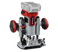 Einhell Professional Défonceuse & Affleureuse sans fil TP-RO 18 Set Li BL | PXC | 18 V | moteur Brushless | Ø 6 et 8 mm | réglage fin profondeur | LED | accessoires | sac | sans batterie