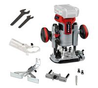 Einhell Professional Défonceuse sans fil TP-RO 18 Li BL-Solo | PXC | 18 V | course 35 mm | moteur Brushless | Ø 6 et 8 mm | guide parallèle | LED | accessoires | sans batterie