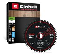 Einhell Professional Lame de scie circulaire, bois, Ø 210 x 30 mm, 60 dents | Denture ATB | Revêtement PTFE | Fentes thermiques | Contrôle vibrations/bruit | Pour scies sur table | Bagues incluses