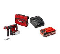Einhell Professional Marteau démolisseur sans fil TP-DH 18/4 Li BL-Solo Power X-Change (18 V, sans charbon, 4 J, SDS-Plus, burin pointu et burin plat + mallette) avec Batterie 4,0Ah PLUS et Chargeur
