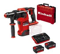 Einhell Professional Marteau perforateur sans fil HEROCCO 36/28 Power X-Change (36V, perçage, perforage et burinage avec et sans fixation du burin, 3.2 J, E-Box) avec Twincharger et 2 Batteries 3,0Ah