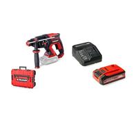 Einhell Professional Marteau perforateur sans fil TP-HD 18/22 D Li BL-Solo Power X-Change (18 V, moteur sans charbon, 2,3 J, SDS-Plus, poignée en D, mallette) avec Batterie 4,0Ah PLUS et Chargeur