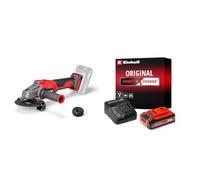 Einhell Professional Meuleuse d’angle 115mm sans fil AXXIO 18/115 Q - Power X-Change (18 V, Brushless, dispositif anti-redémarrage, protection contre surcharges) avec Chargeur et Batterie 4,0Ah PLUS