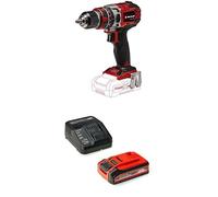 Einhell Professional Perceuse Visseuse à percussion sans fil TE-CD 18/50 Li-i BL Solo Power X-Change (Li-ion, 18V, moteur sans charbon, Couple 50 Nm) avec Chargeur et Batterie 4,0Ah PLUS