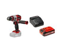 Einhell Professional Perceuse visseuse sans fil TP-CD 18/80 Li BL-Solo Power X-Change (18V, moteur Brushless, couple 80 Nm, Mandrin 13mm) avec Batterie 4,0Ah PLUS et Chargeur