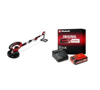 Einhell Professional Ponceuse girafe sans fil TP-DW 18/225 Li - solo Power X-Change (18V, 600-1200 trs/min, 225mm, moteur sans charbon) avec Chargeur et Batterie 4,0Ah PLUS