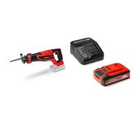 Einhell Professional Scie sabre sans fil TP-AP 18/28 Li BL-Solo Power X-Change (18V, Moteur sans charbon, poignée principale orientable, fonction anti-vibration) avec Chargeur et Batterie 4,0Ah PLUS
