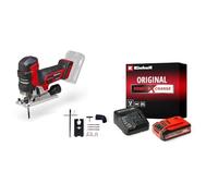 Einhell Professional Scie sauteuse sans fil TP-JST 18/135 Li BL Power X-Change (18V, profondeur 135 mm dans le bois, moteur Brushless, poignée en T, 3 lames) avec Batterie 4,0Ah PLUS et Chargeur