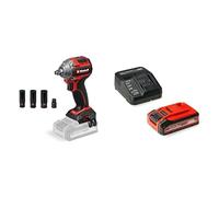 Einhell Professional Visseuse à chocs sans fil TP-CW 18/260-C Li BL-Solo Power X-Change (18V, couple 260 Nm, couple de desserrage 500 Nm, mot. sans charbon) avec Batterie 4,0Ah PLUS et Chargeur