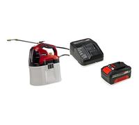 Einhell Pulvérisateur à pression sans fil GE-WS 18/75 Li-Solo Power X-Change (lithium-ion, pompe automatique, réservoir transparent, lance télescopique) avec Chargeur et Batterie 4,0Ah