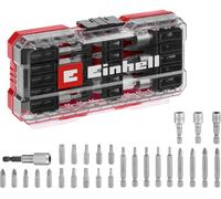 Einhell S-CASE Bitset 28tlg LS 108613 Jeu dembouts 1/4 (6.3 mm), PZ, PH, vis à fente, hexagonal, TX