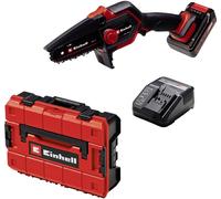 Einhell sans fil Tronçonneuse sans fil avec batterie, avec chargeur, poignée souple 18 V Longueur de lame 158 mm