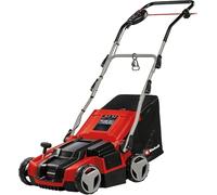 Einhell Scarificateur-aérateur électrique GE-SA 1435/1 (1 400 W, Largeur de Travail 35 cm, Profondeur réglable sur 4 Niveaux, bac collecteur 28 L)