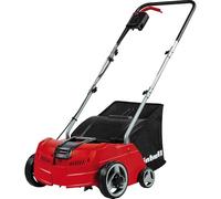 Einhell - Scarificateur et aérateur électrique pour pelouse, 1200 W, 28 L, câble de 10 m, 3 Profondeurs de Travail, scarificateur et aérateur changeables - GC-SA 1231/1 râteau d'élimination pour