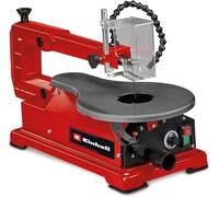 Einhell Scie à chantourner TC-SS 406 E – 120 W, table inclinable jusqu'à 47°, coupe 50 mm, 2 lames