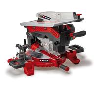 Einhell Scie à onglet avec table supérieure TE-MS 254 T | 2000 W | coupe max. 74 x 130 mm | lame Ø 254 mm | laser | fonction scie circulaire sur table