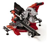 Einhell scie à onglet radiale TE-SM 8 L Dual (1 800 W, lame de Ø 216 mm, largeur de coupe 305 mm, profondeur de coupe 65 mm, laser marquant la ligne de coupe, tête de scie inclinable des deux côtés)