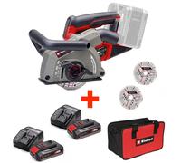 Einhell Scie à rainurer sans fil TP-MA 36/30 Li BL 2x2,5Ah Starterkit