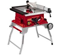Einhell Scie circulaire sur table TE-TS 250 UF (puissance maximale de 2 000 W, fonction trolley, démarrage progressif, table en aluminium, extensions de table, butée parallèle et butée d’angle)
