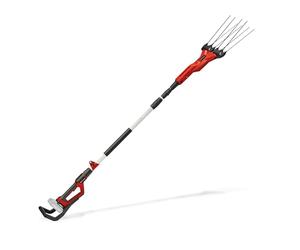 Einhell Secoueur de fruits sans fil GE-FS 18/53 Li-Solo Power X-Change (18V, Hauteur de travail avec fonction télescopique, Dents légères et robustes) Livré sans Batterie ni Chargeur