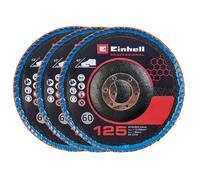 Einhell Accessoires pour meuleuse d'angle 4440020 – 3 disques d'angle incurvés 125 mm