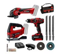 Einhell TE-TK 18/3 Li Kit JS+CD+AG Power X-Change 4257241 Kit d'outils de bricolage en sac (4257241)