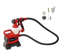 EINHELL Système de pulvérisation de peinture sans fil Power X-Change TE-SY 18/90 Li-Solo, 18 Volt, Pistolet de pulvérisation