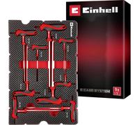 Einhell T-Griff Schraubendreher-Set 9-tlg. Einleger Pad 370526 Insert 9 pièces