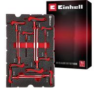 Einhell T-Griff Schraubendreher-Set 9-tlg. Einleger Pad 370526 Insert 9 pièces