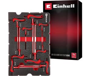Einhell T-Griff Schraubendreher-Set 9-tlg. Einleger Pad 370526 Insert 9 pièces
