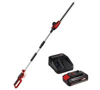 Einhell Taille-haie télescopique sans Fil GC-HH 18/45 Li T-Solo Power X-Change (li-ION, 18 V, poignée Principale orientable, Bloc Moteur inclinable sur 7 Positions) avec Chargeur et Batterie 2,5Ah